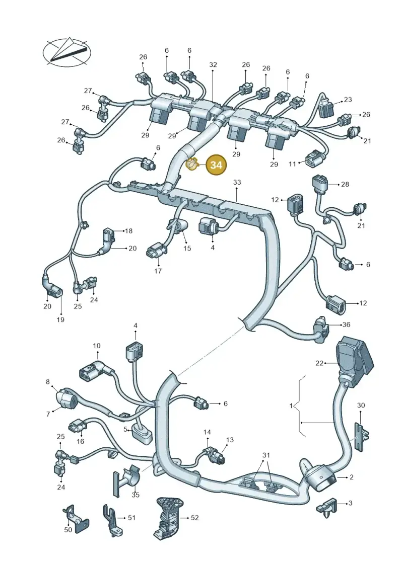 N10585701 — SEAT Tarraco (2018-2024) diagram 793971110, position 34