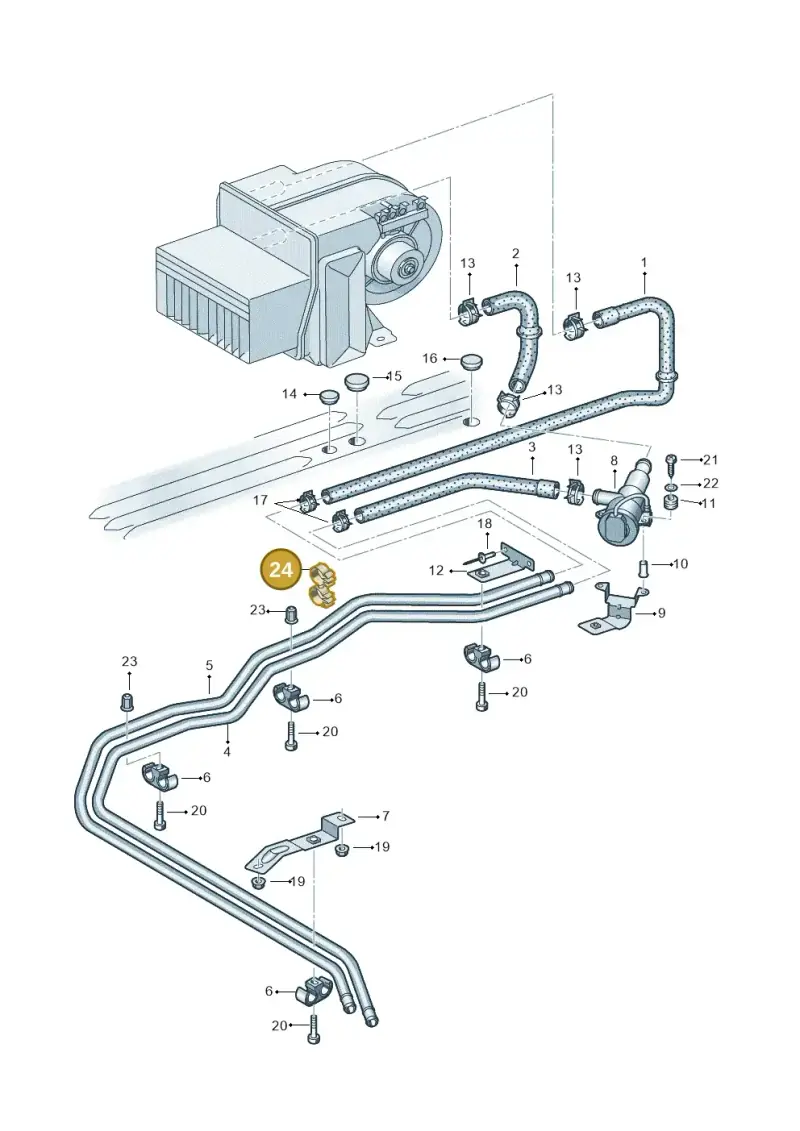 N10590601 — Volkswagen Single-cab transp. (2019-2024) diagram 411819750, position 24