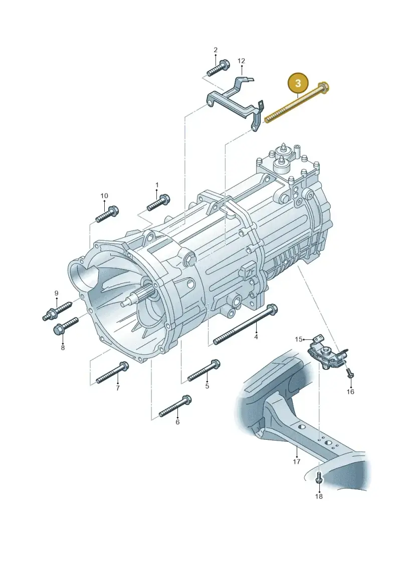 N10592302 — Volkswagen Amarok twin cab (2022-) diagram 683300750, position 3