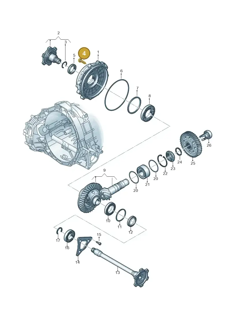N10607002 — Audi Q5 (2016-2025) diagram 849409120, position 4