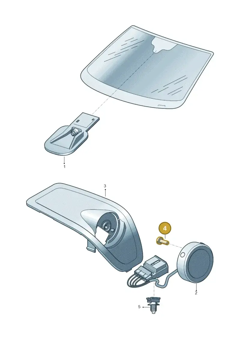N10613301 — Volkswagen Amarok twin cab (2022-) diagram 2ha907025, position 4