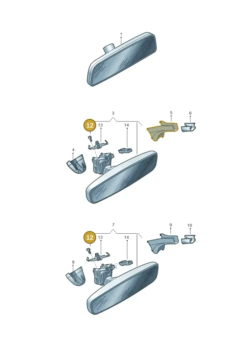 N10613301 — Volkswagen Amarok twin cab (2022-) diagram 894857470, position 12