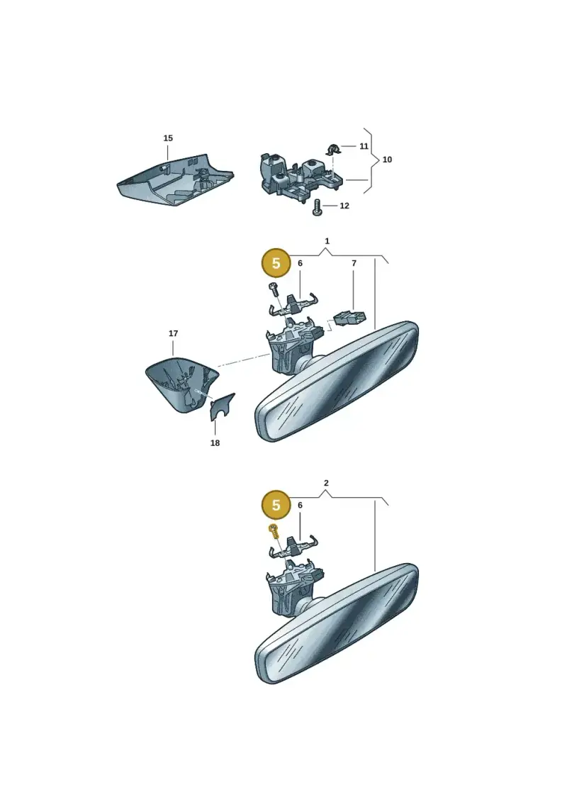 N10613301 — Volkswagen ID.Buzz (2022-) diagram 15a857450, position 5
