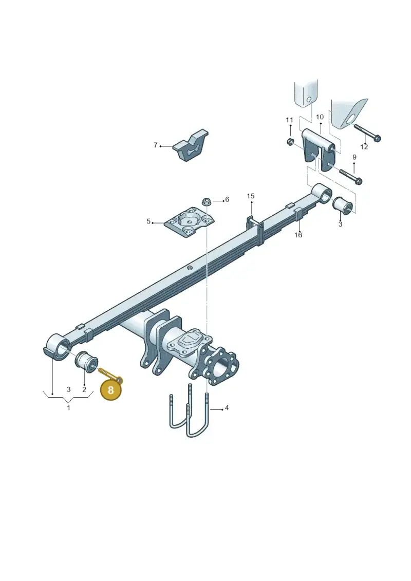 N10629501 — Volkswagen Amarok twin cab (2016-2022) diagram 683511000, position 8