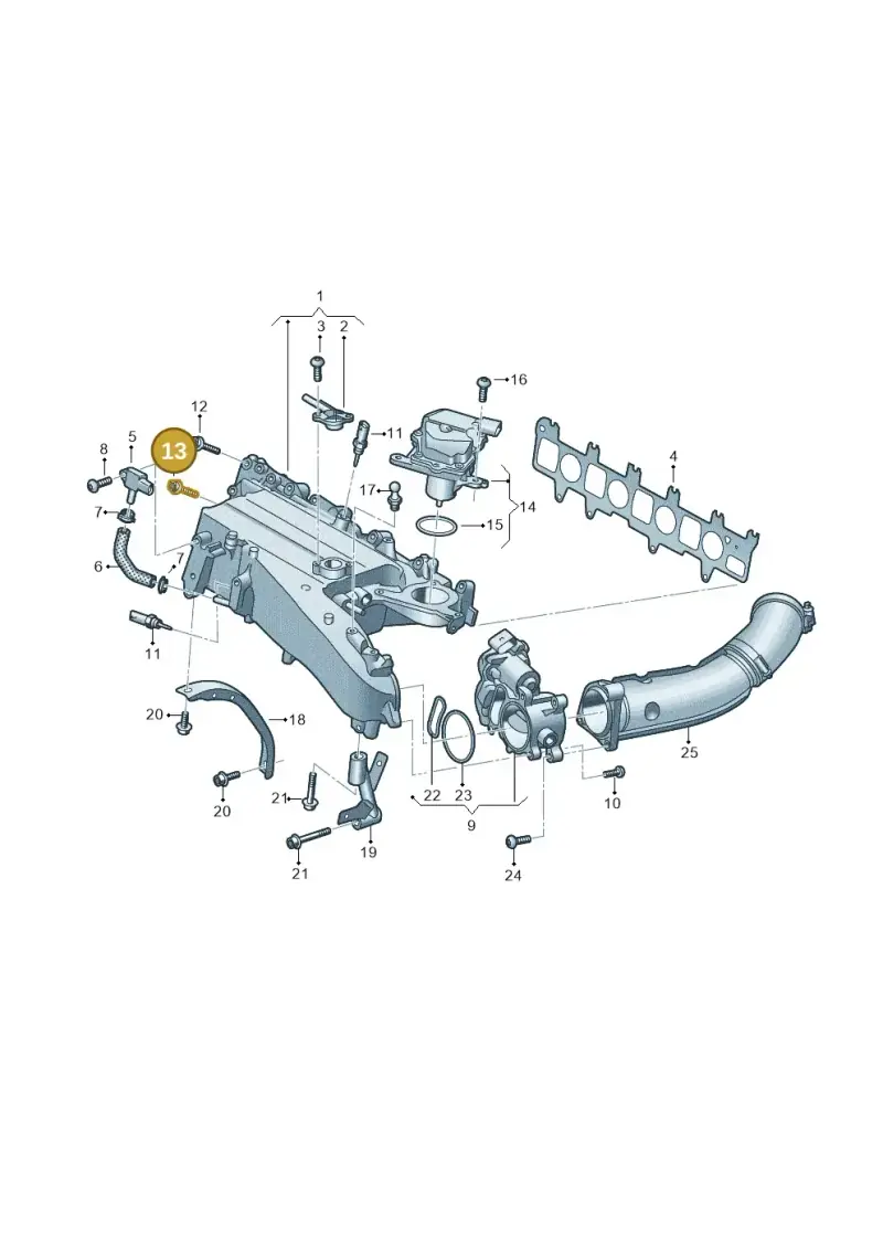 N10632102 — Volkswagen Passat estate (2023-) diagram 793129090, position 13