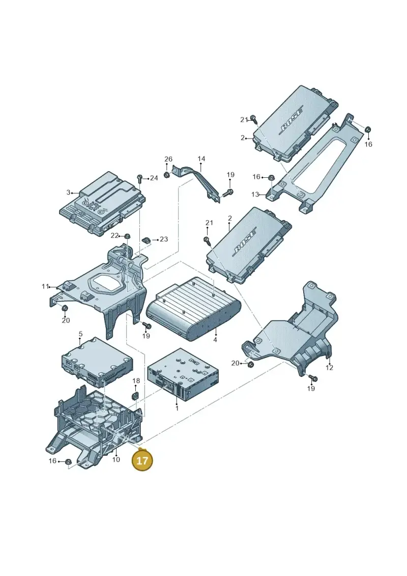 N10640201 — Audi RS6 Avant (2013-2018) diagram 758035400, position 17