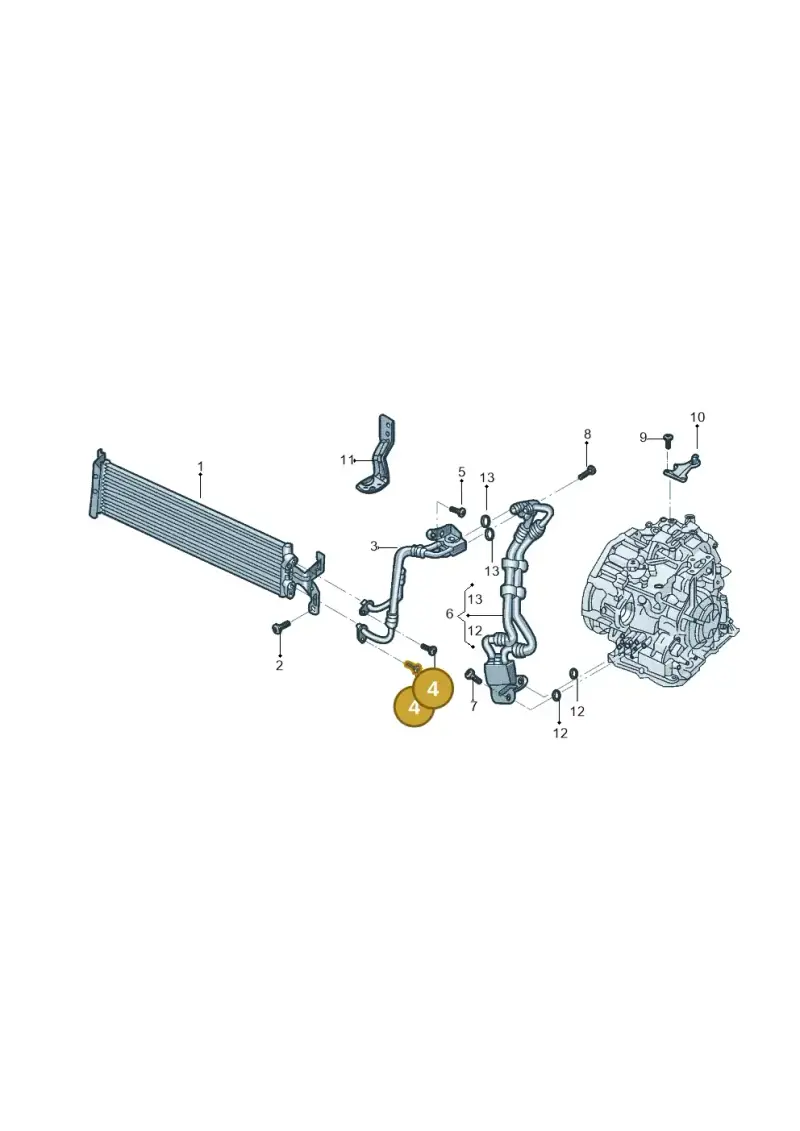 N10644401 — Volkswagen Tiguan 2.0 4Motion (2017-2024) diagram 833317050, position 4