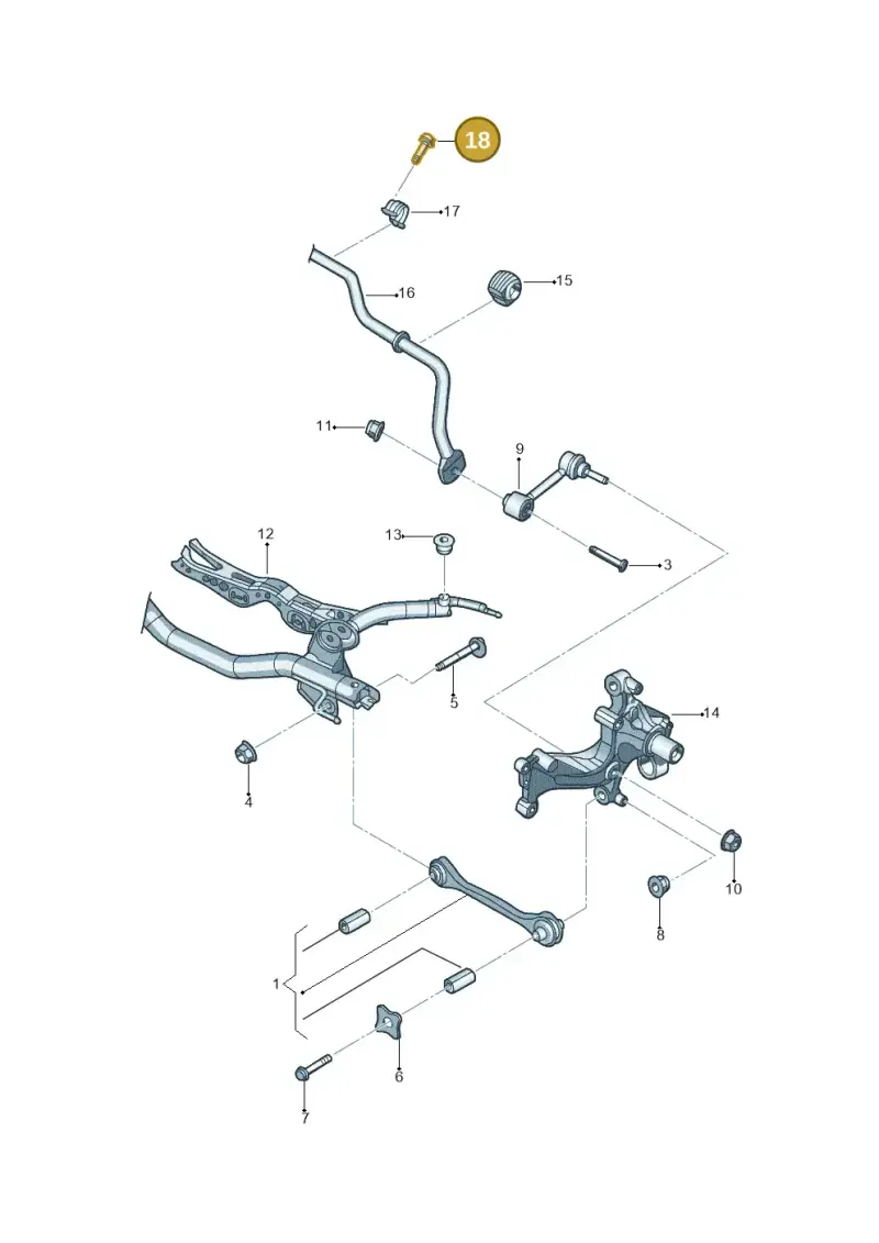 N10644701 — Volkswagen Beetle (2016-2019) diagram 692501200, position 18