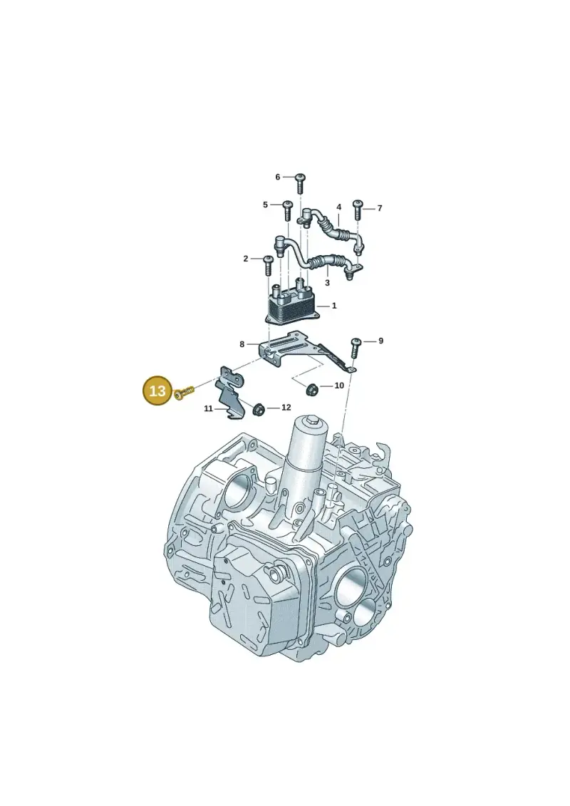 N10644901 — Volkswagen Transport. multivan (2019-2024) diagram 7ep317500, position 13