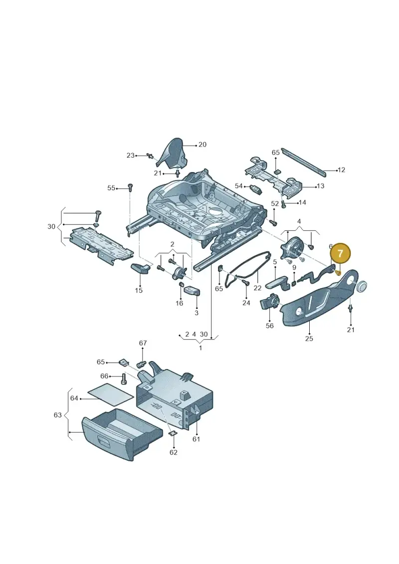 N10652201 — Audi Q5 (2009-2018) diagram 687881000, position 7