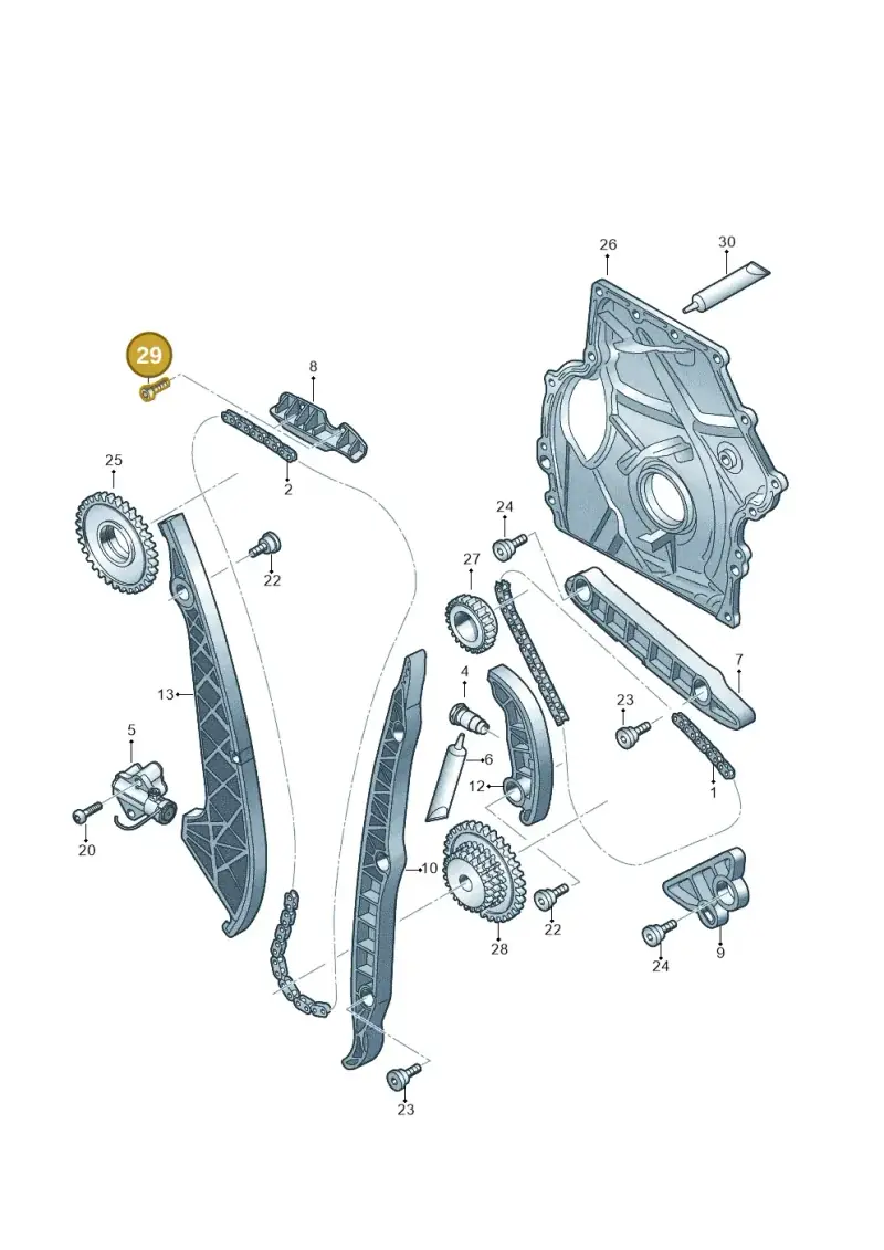 N10653601 — Volkswagen Passat estate (2023-) diagram 849109030, position 29