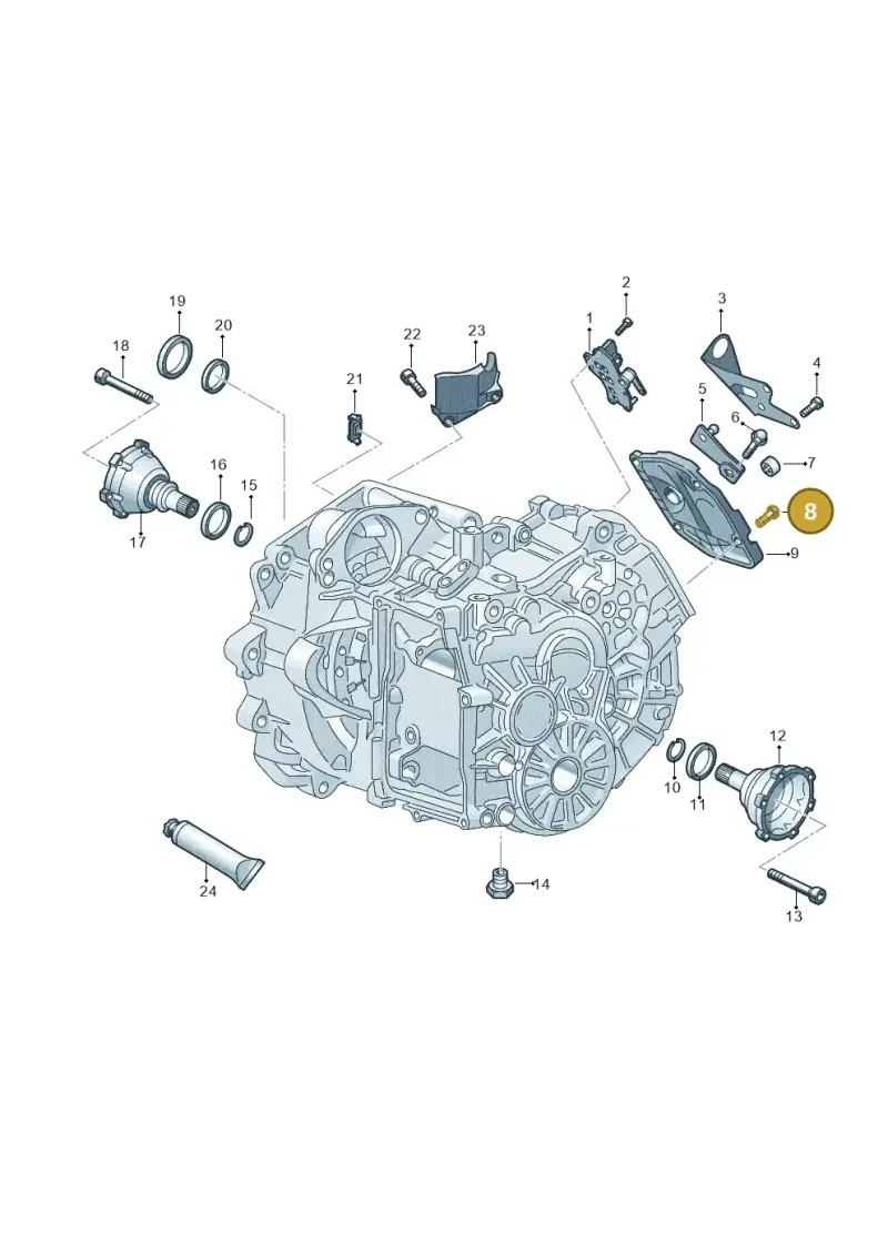 N10660801 — Volkswagen Taigo (2021-2024) diagram 827345020, position 8