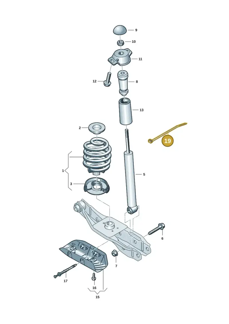 N10662201 — Volkswagen ID.7 Limousine Pro (2023-) diagram 10a511000, position 19