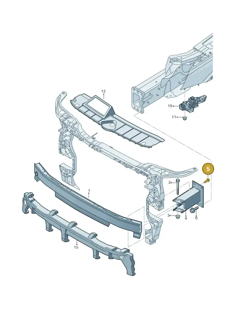 N10666702 — Audi Q5 (2016-2025) diagram 896807000, position 5