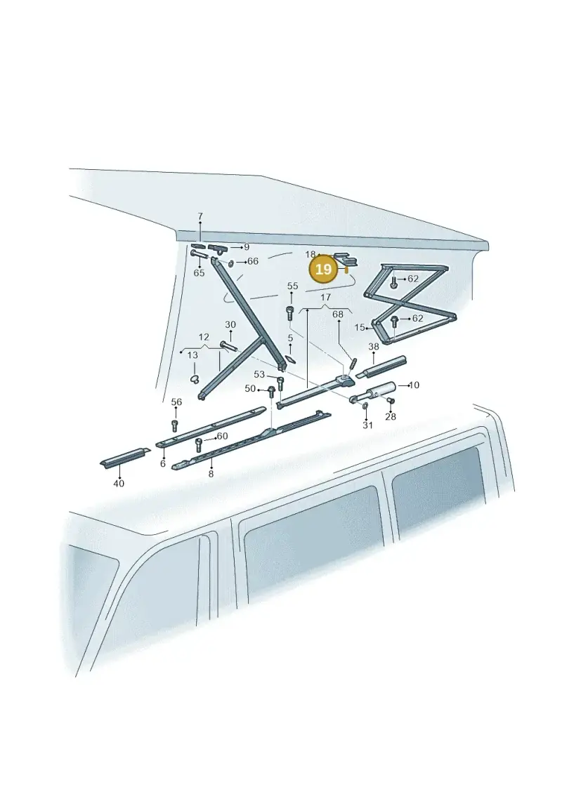 N10668201 — Volkswagen Multivan (2021-) diagram 452875200, position 19