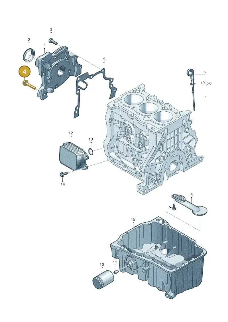 N10672001 — Volkswagen Taigo (2021-2024) diagram 866115050, position 4