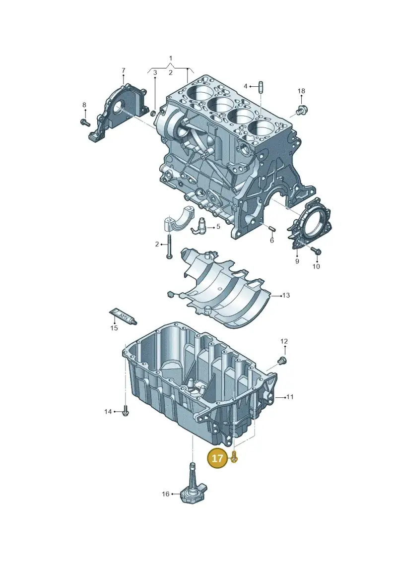 N10672701 — Volkswagen MAN TGE 55 (2016-2021) diagram 806103300, position 17