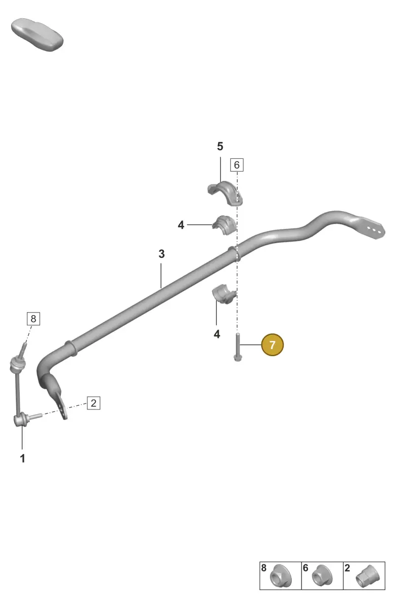 N10680201 — Porsche 911 (2021-2022) diagram p59402100, position 7