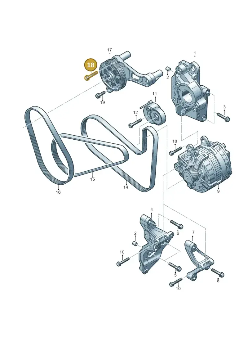 N10680202 — Volkswagen MAN TGE 55 (2016-2021) diagram 806903400, position 18