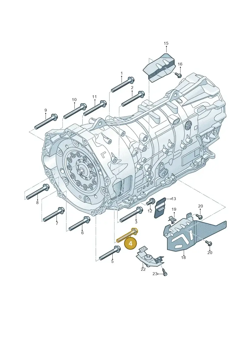 N10680203 — Volkswagen Amarok twin cab (2022-) diagram 894300850, position 4