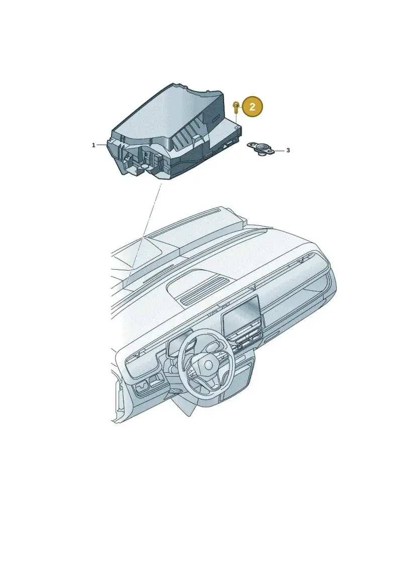 N10684701 — Volkswagen ID.Buzz (2022-) diagram 15a920500, position 2