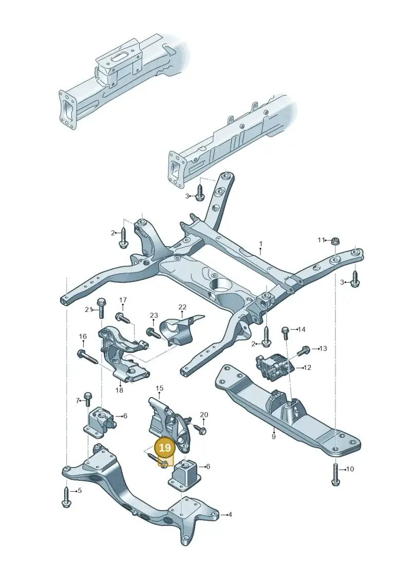 N10688301 — Volkswagen MAN TGE 55 (2016-2021) diagram 806199200, position 19