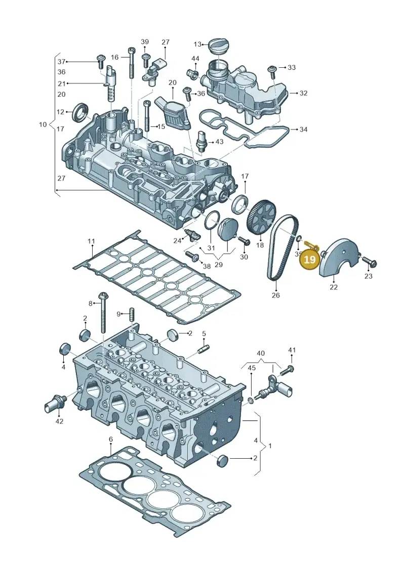 N10689301 — Volkswagen Tiguan 2.0 4Motion (2017-2024) diagram 597103029, position 19