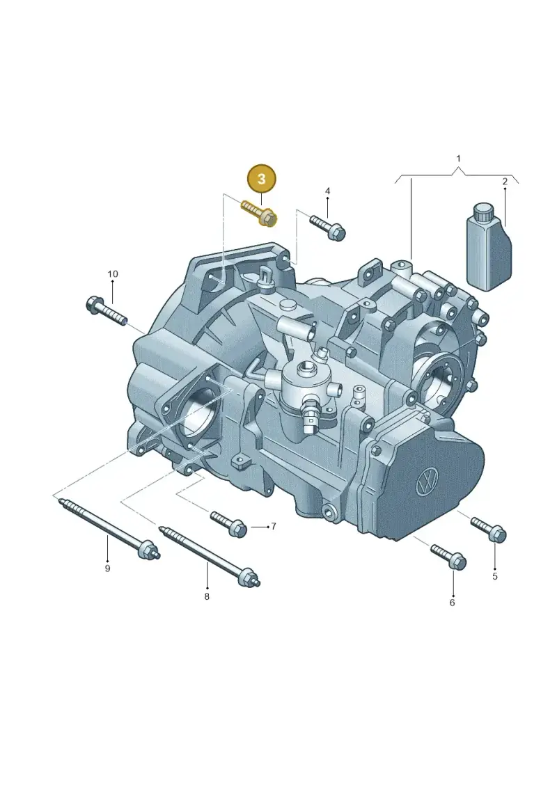 N10690701 — Volkswagen Beetle (2016-2019) diagram 827315010, position 3
