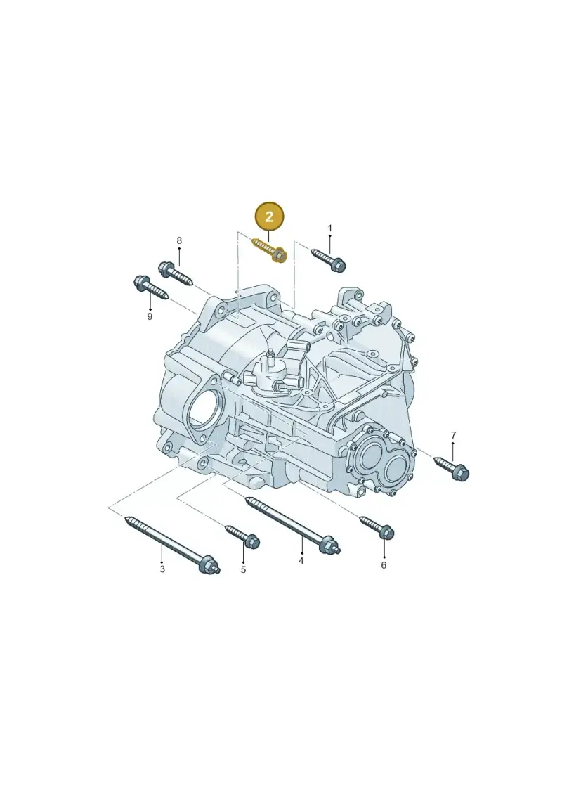 N10690801 — Volkswagen Golf 2.0 BlueMotion (2019-2024) diagram 793300310, position 2