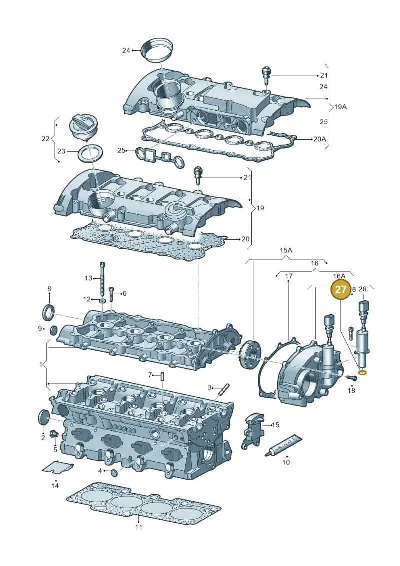 N10691601 — Volkswagen Passat estate (2008-2011) diagram 420103550, position 27