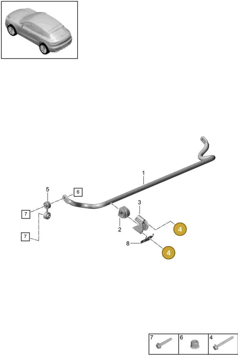 N10695701 — Porsche Macan (2018-2022) diagram p52502030, position 4
