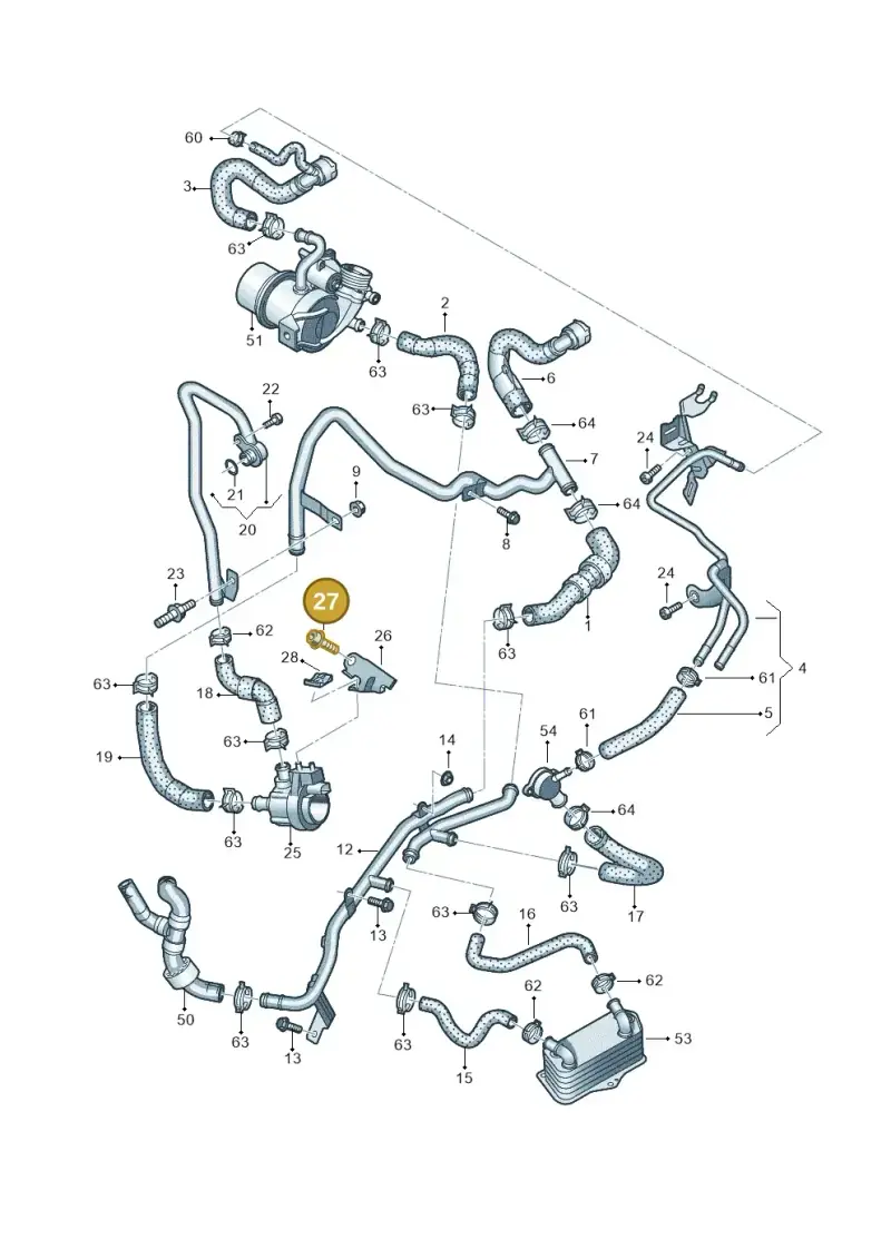 N10698101 — Volkswagen Caddy Maxi Kombi (2020-2024) diagram 745121590, position 27