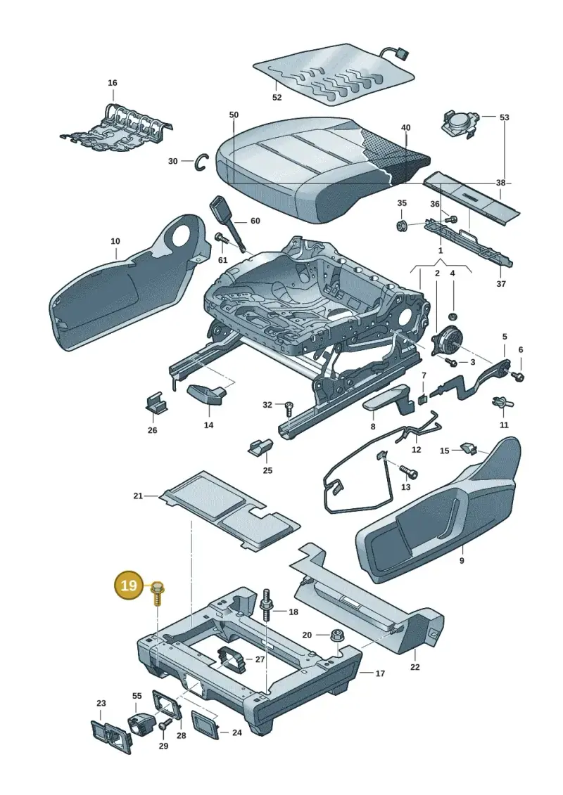 N10699701 — Volkswagen ID.Buzz (2022-) diagram 15a881000, position 19
