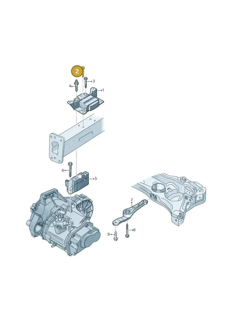 N10699701 — Volkswagen Taigo (2021-2024) diagram 793199050, position 2
