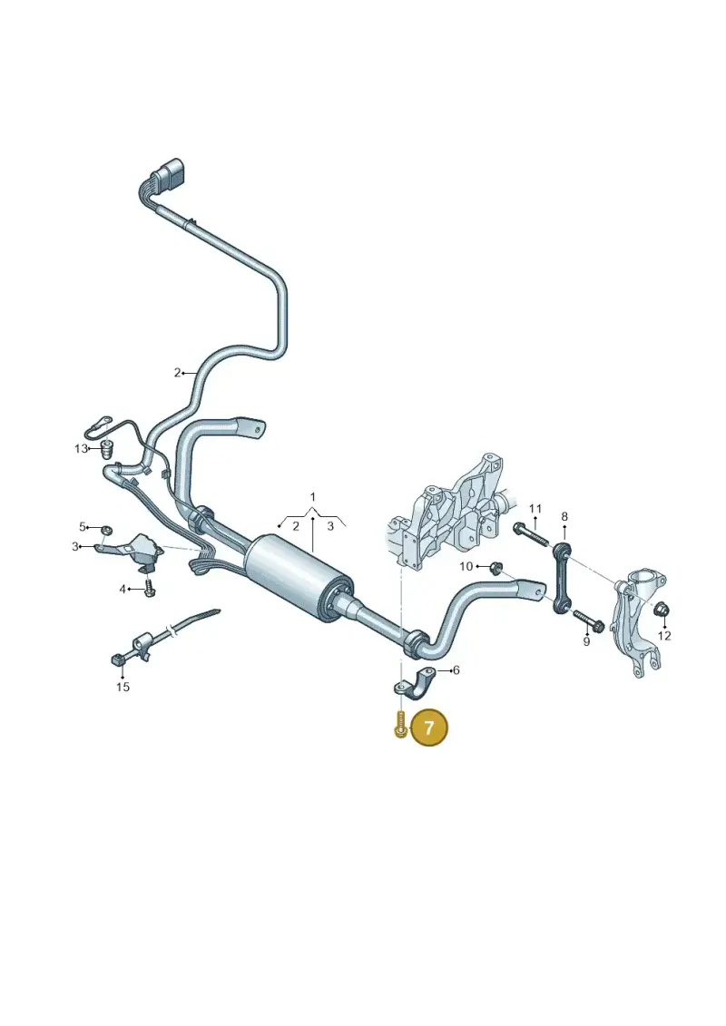 N10699901 — Volkswagen Touareg (2017-2023) diagram 439407250, position 7