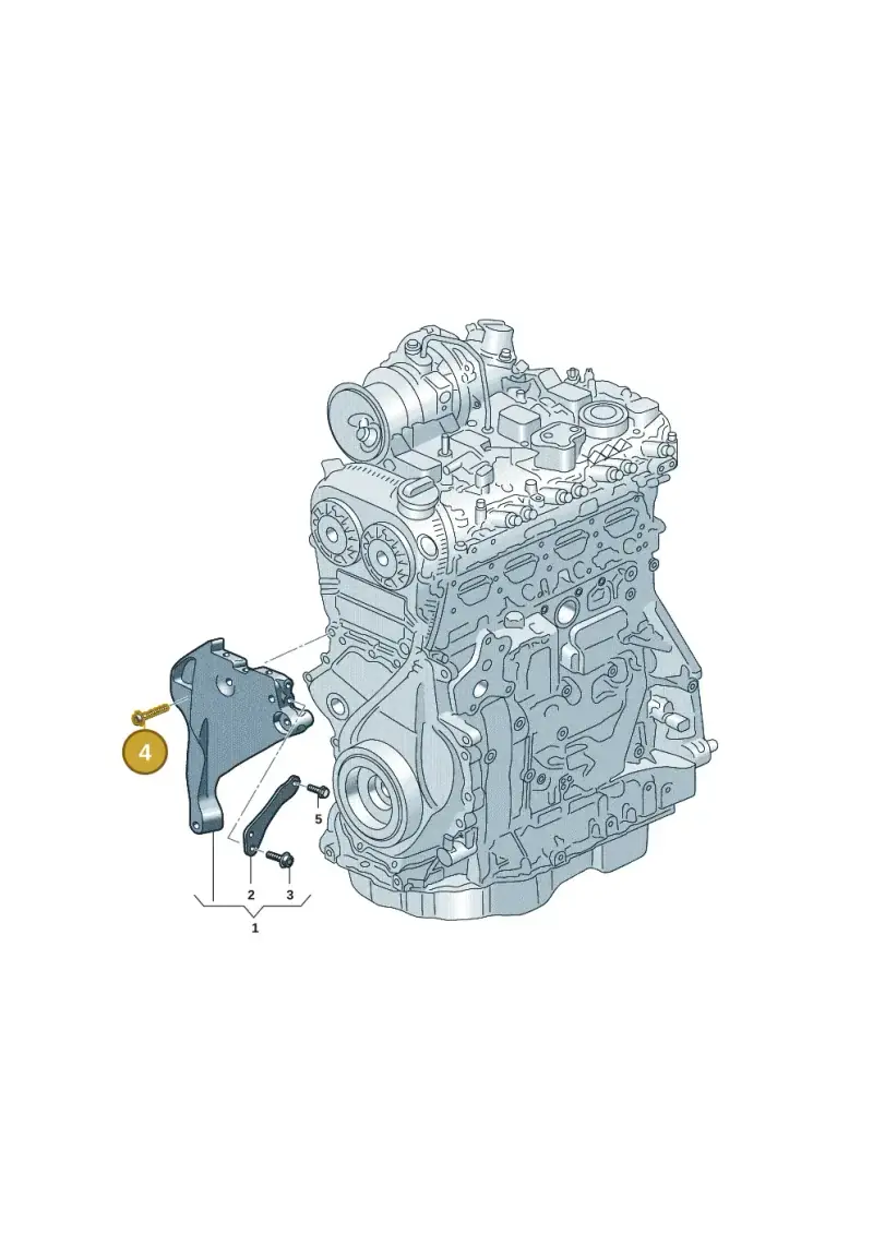 N10701501 — Volkswagen Passat estate (2023-) diagram 7t0103920, position 4
