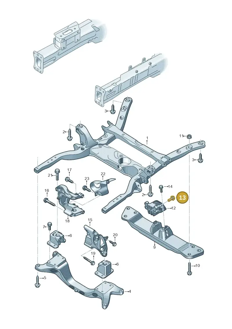 N10706902 — Volkswagen MAN TGE 55 (2016-2021) diagram 806199200, position 13