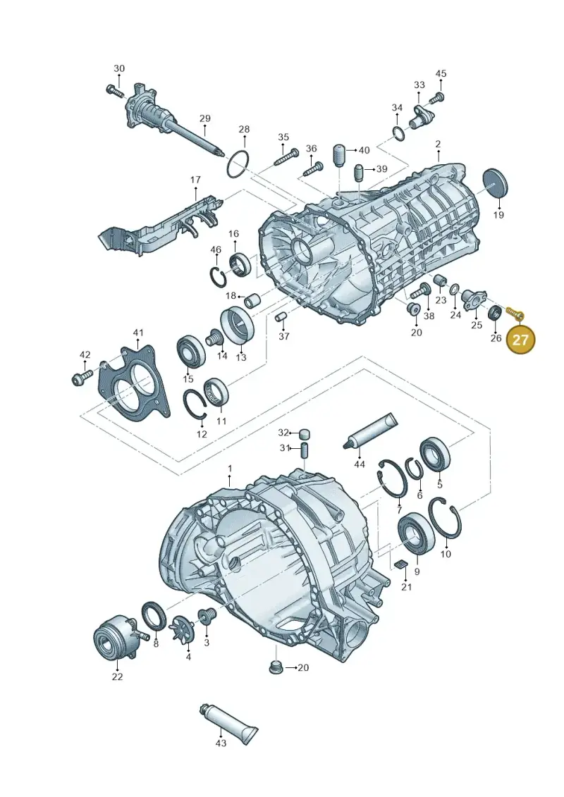 N10710402 — Audi A4 (2015-2025) diagram 798301310, position 27