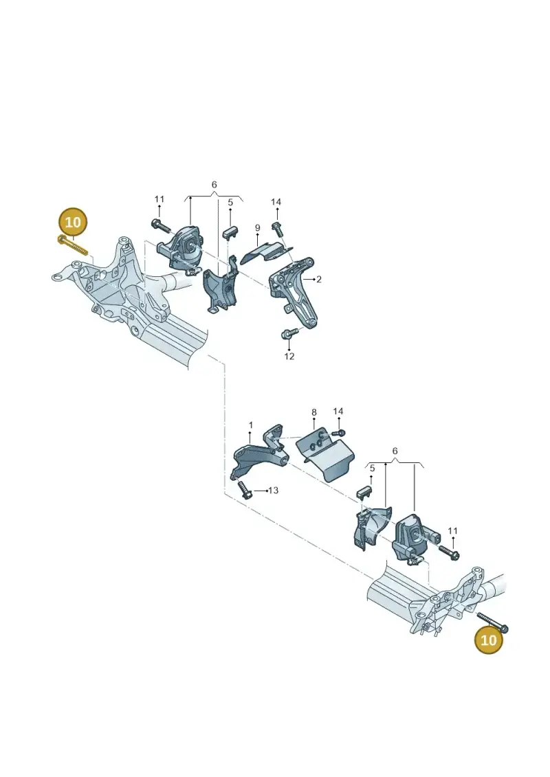 N10711101 — Audi A5/S5 Coupe       08> (2007-) diagram 636199200, position 10