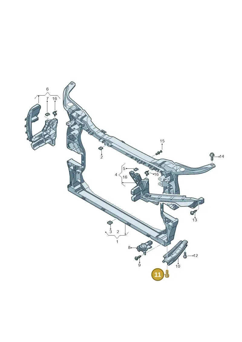 N10717002 — Audi Q5 (2016-2025) diagram 896805000, position 11
