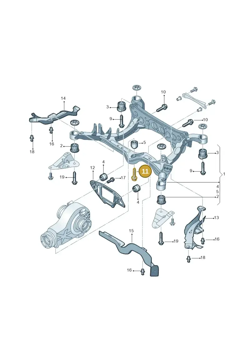 N10719201 — Audi Q5 (2009-2018) diagram 687505002, position 11
