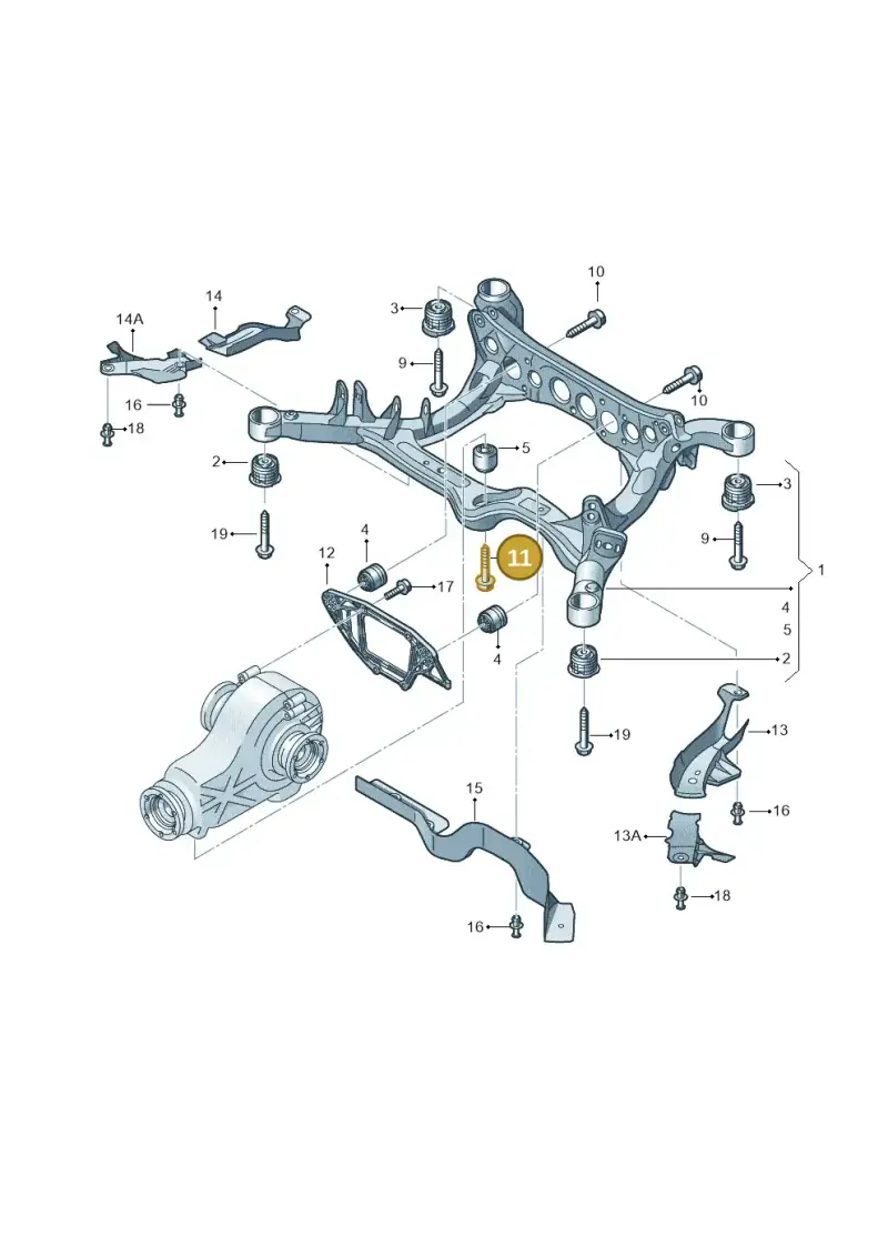 N10719201 — Audi A7 Sportback (2014-2018) diagram 758505020, position 11