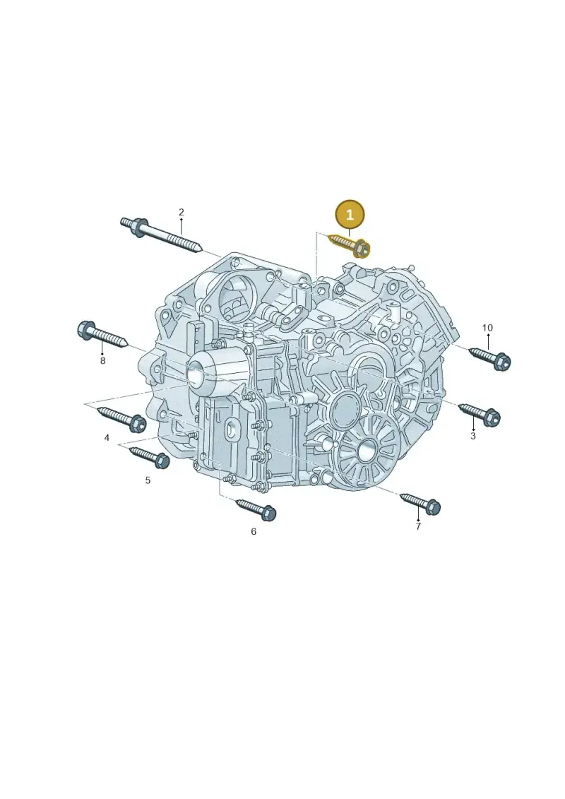 N10721501 — Volkswagen T-Cross 1,0 (2018-2024) diagram 763300820, position 1