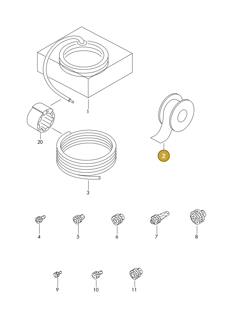 N10729401 — Audi 1J0 platform diagram 198979200, position 2