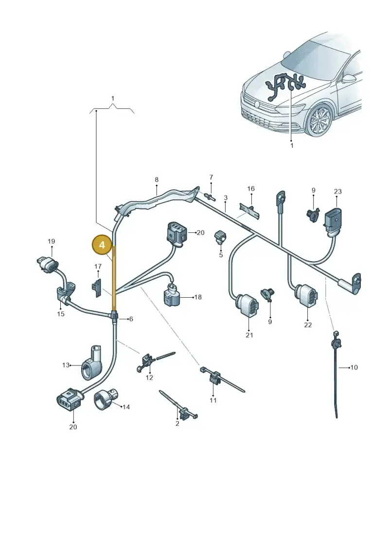 N10732501 — Skoda Superb Combi (2015-2024) diagram 793971780, position 4