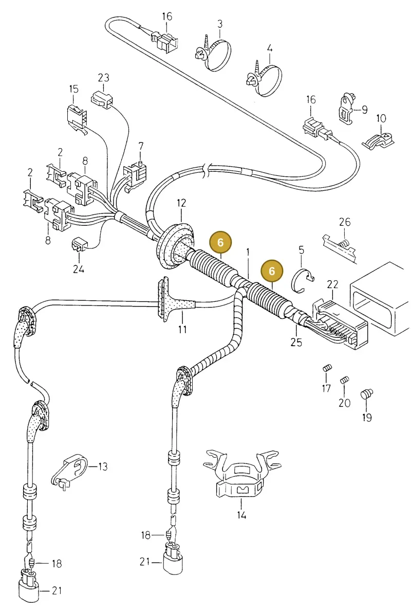 N10732801 — SEAT IBIZA/CORDOBA/VARIO (1996-1999) diagram 242972800, position 6