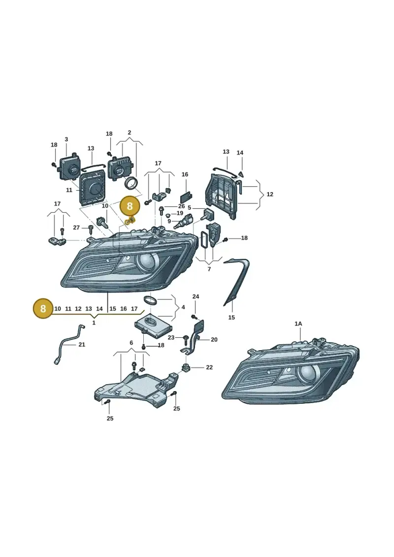 N10733101 — Audi Q5 (2009-2018) diagram 687941006, position 8