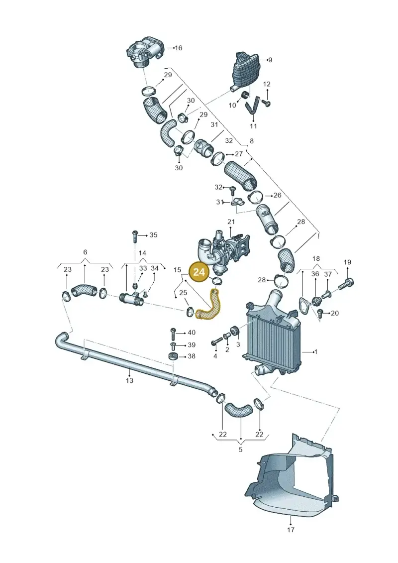 N10735601 — Audi Q7 qu. 3.0 TDI (2015-2019) diagram 859145420, position 24