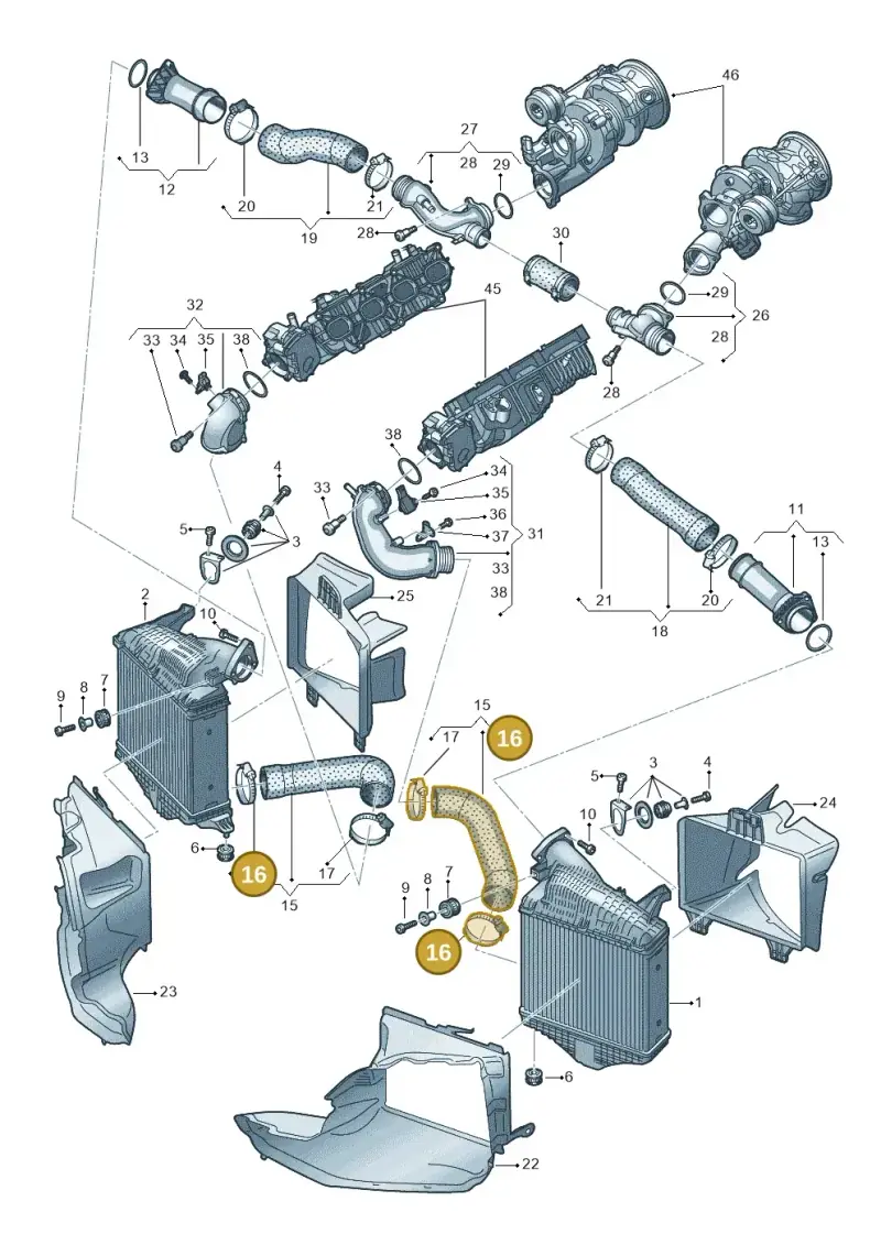 N10735701 — Audi RS Q8 (2019-2025) diagram 595145060, position 16