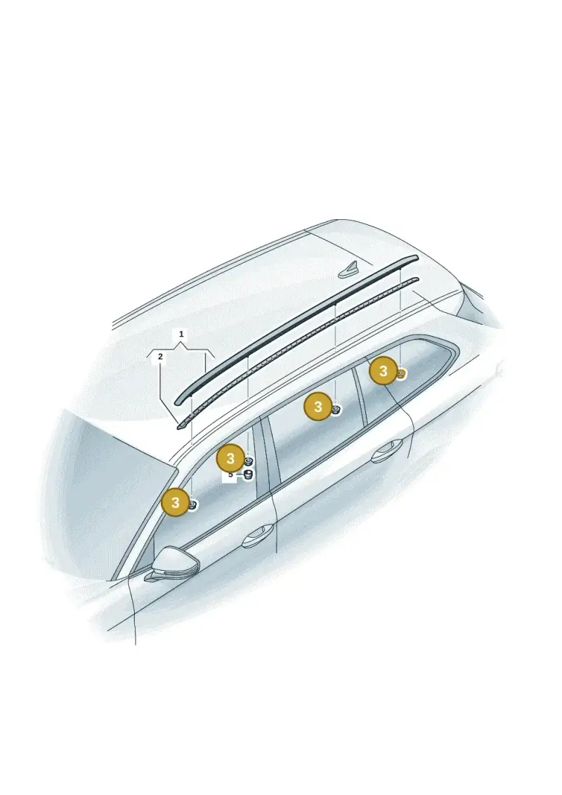 N10737001 — Volkswagen ID.7 Limousine Pro (2023-) diagram 3j0860100, position 3